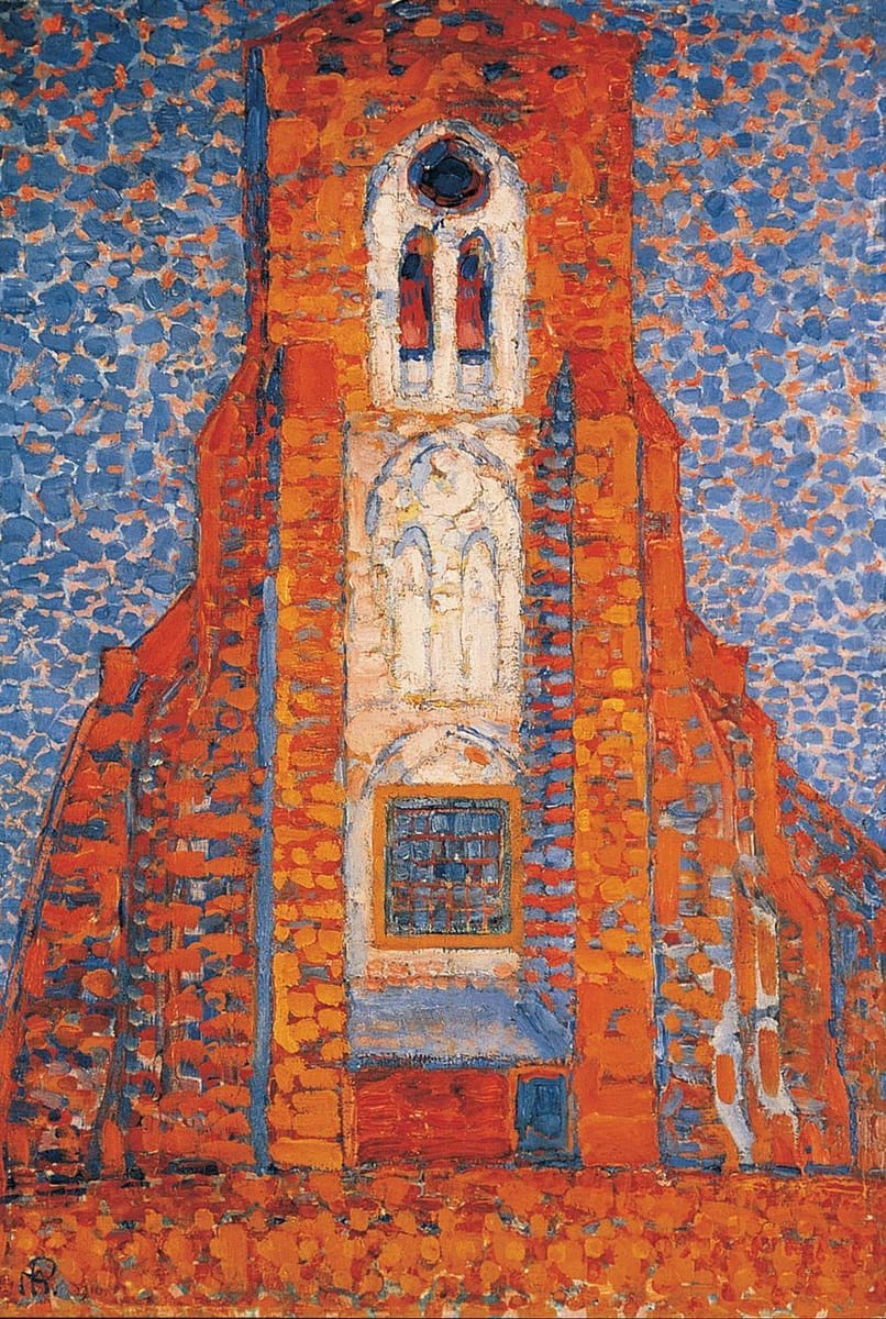 Artwork Title: Sun, Church in Zeeland, Zoutelande Church Facade