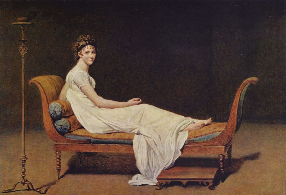 Artwork Title: Madame Récamier