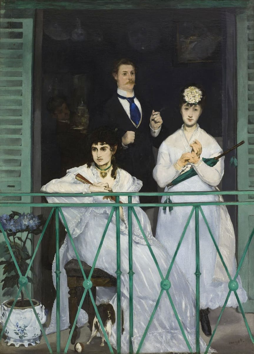 Artwork Title: Le balcon (The Balcony)