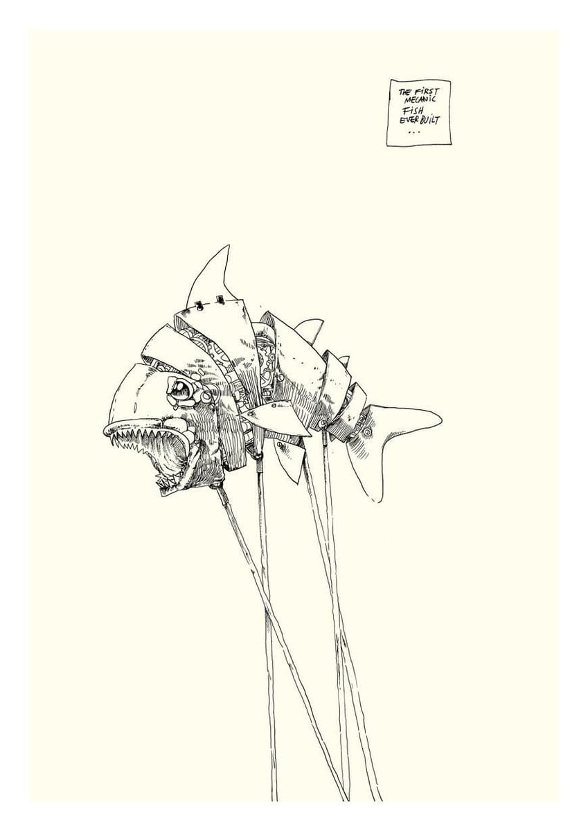 Artwork Title: Mechanic Fish