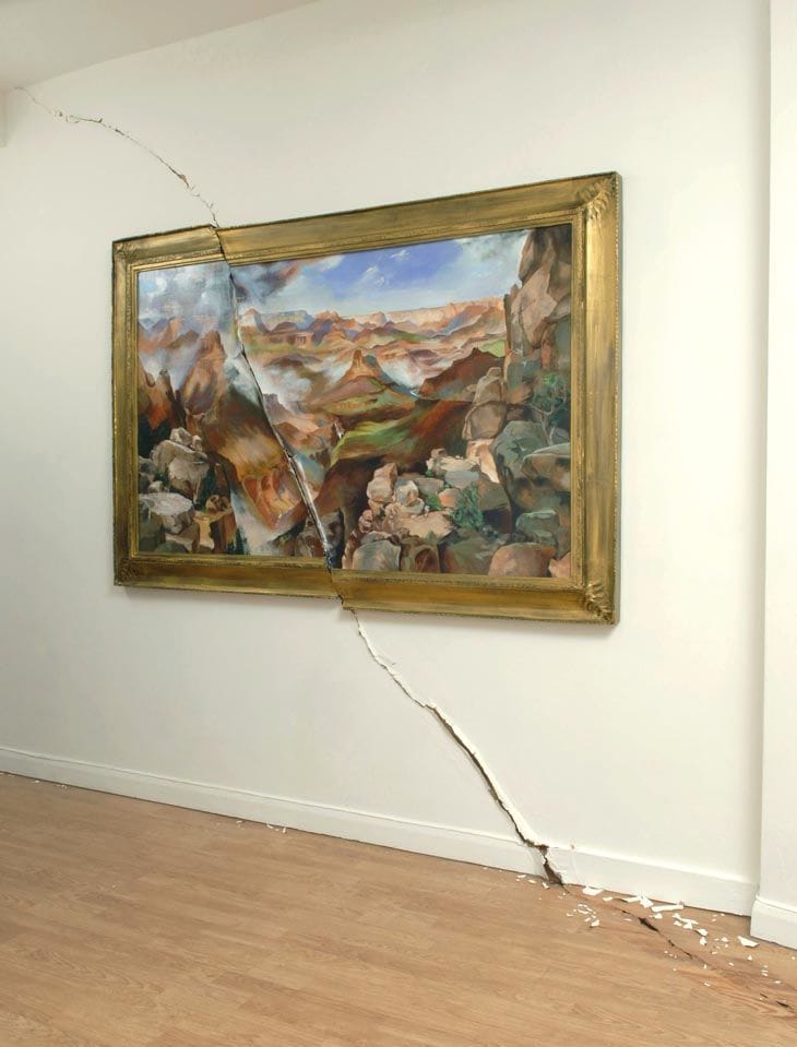 Artwork Title: Cracked Canyon