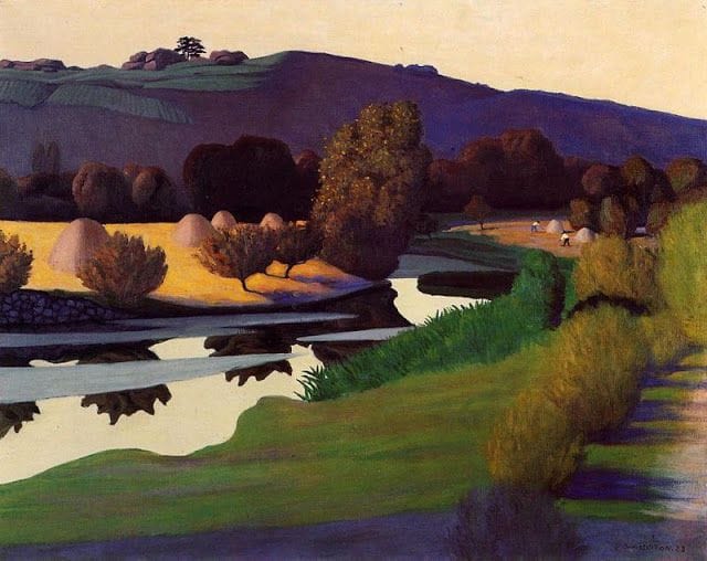Artwork Title: Evening on the Loire