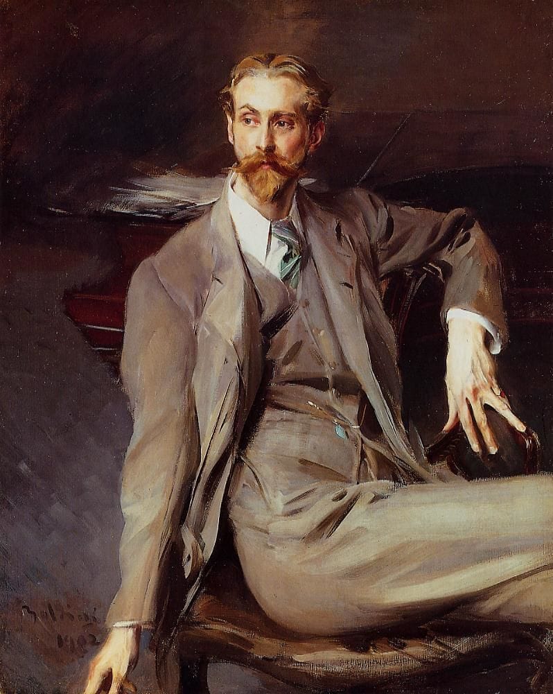 Artwork Title: Portrait of the Artist Lawrence Alexander (