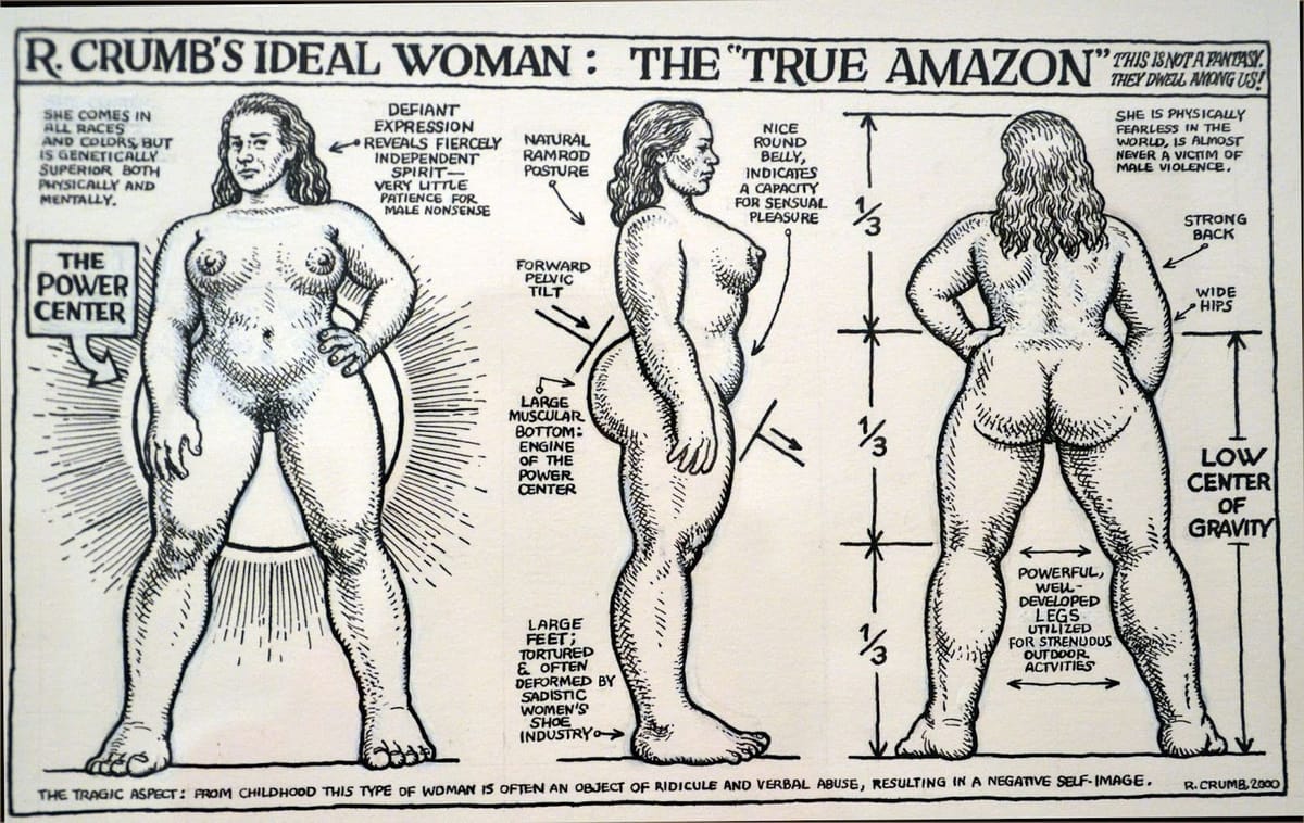 Artwork Title: Ideal Woman: The 