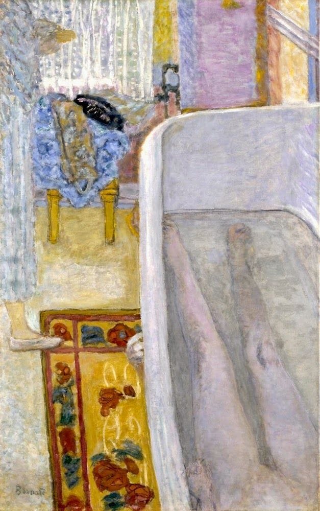 Artwork Title: Nude in the Bath