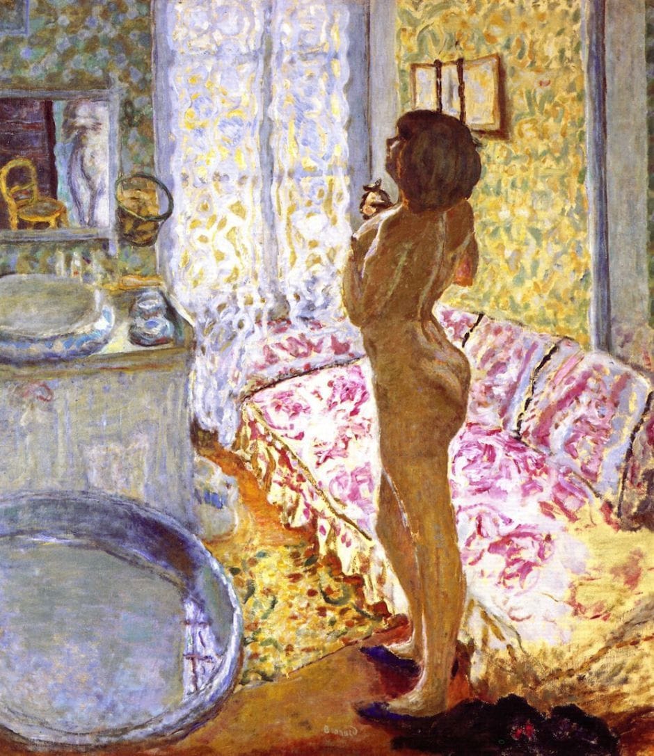 Artwork Title: Nu à contre-jour  (Nude Against the Light)