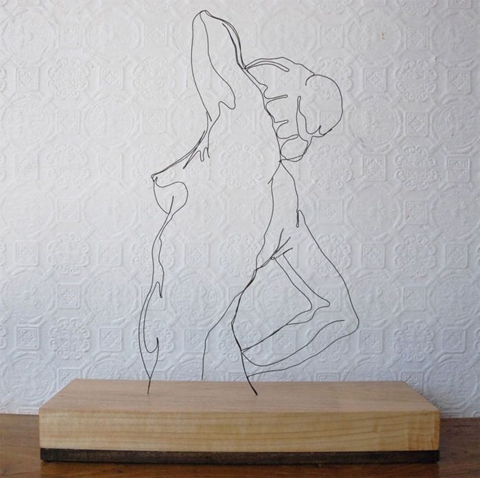 Artwork Title: Her Back