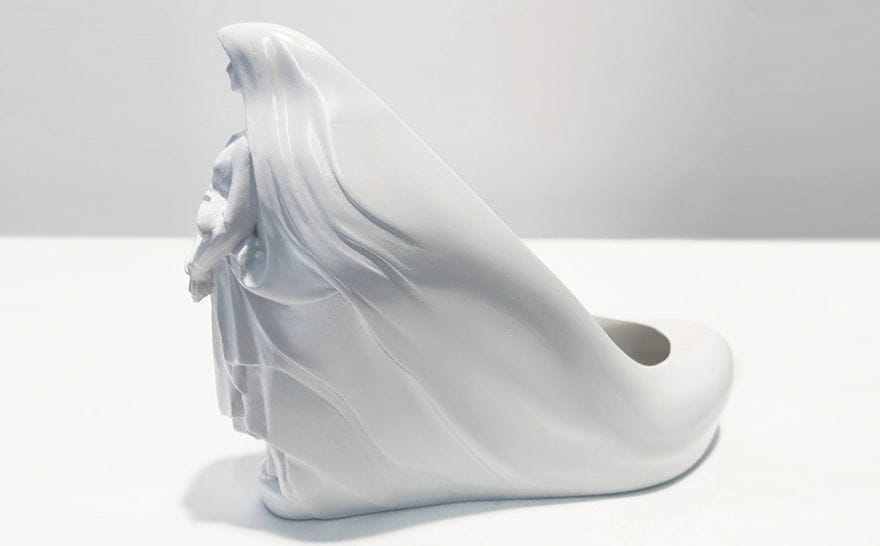 Artwork Title: Shoe7. The Virgin. Anna