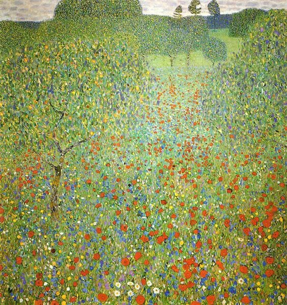Artwork Title: Flowering poppies