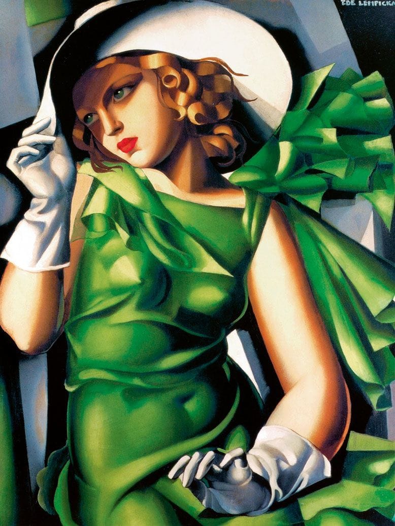 Artwork Title: Jeune fille en vert