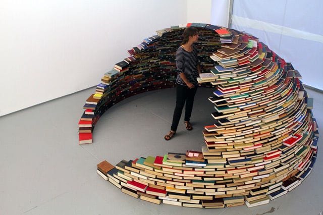 Artwork Title: Book Igloo