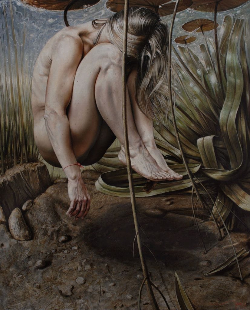 Artwork Title: Onder de oppervlakte