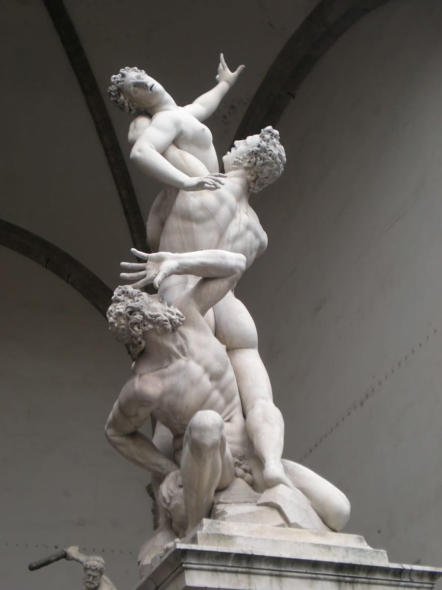 Artwork Title: Rape of the Sabine Women