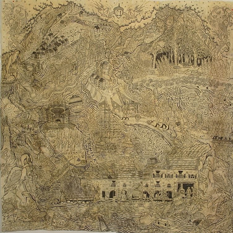 Artwork Title: After The Battle Of Brooklyn