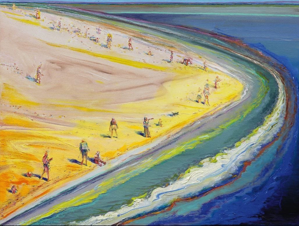 Artwork Title: Triangle Beach