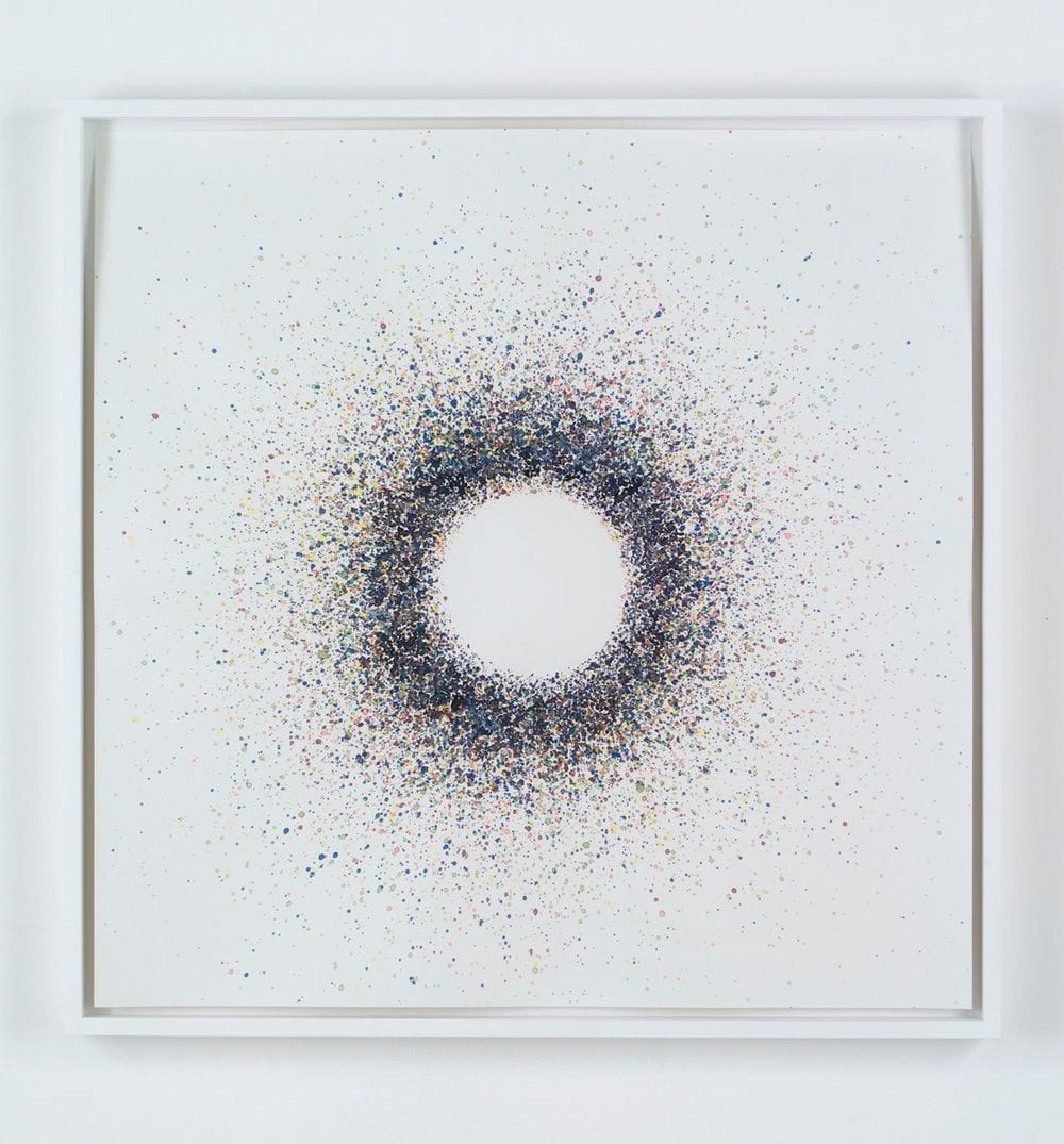 Artwork Title: Frequency Watercolors (D) #1