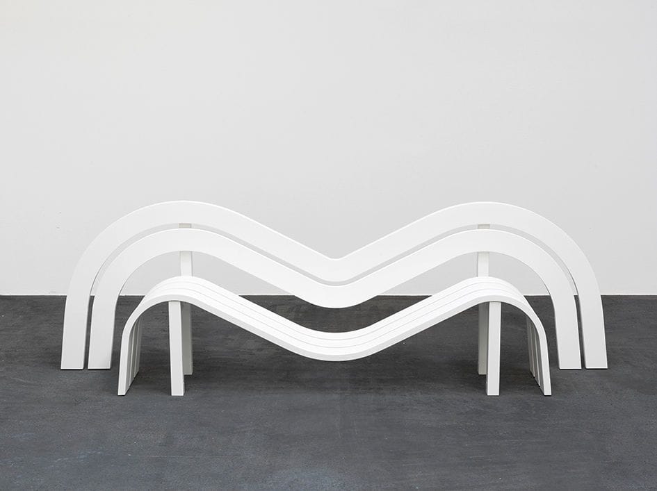 Artwork Title: Modified Social Bench #17