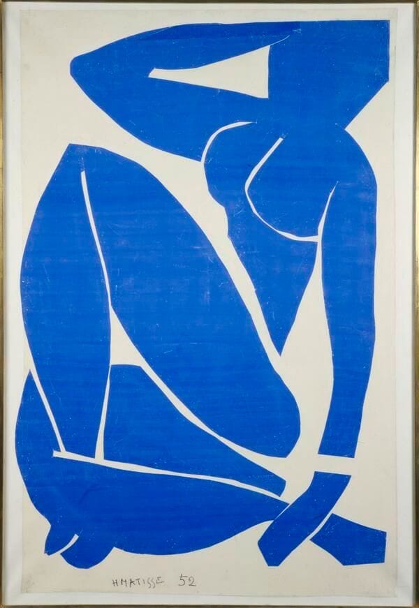 Artwork Title: Blue Nude