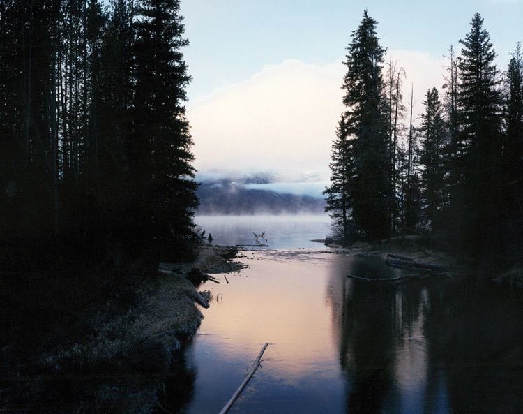 Artwork Title: Alturas Lake Outlet, Blaine County, Idaho