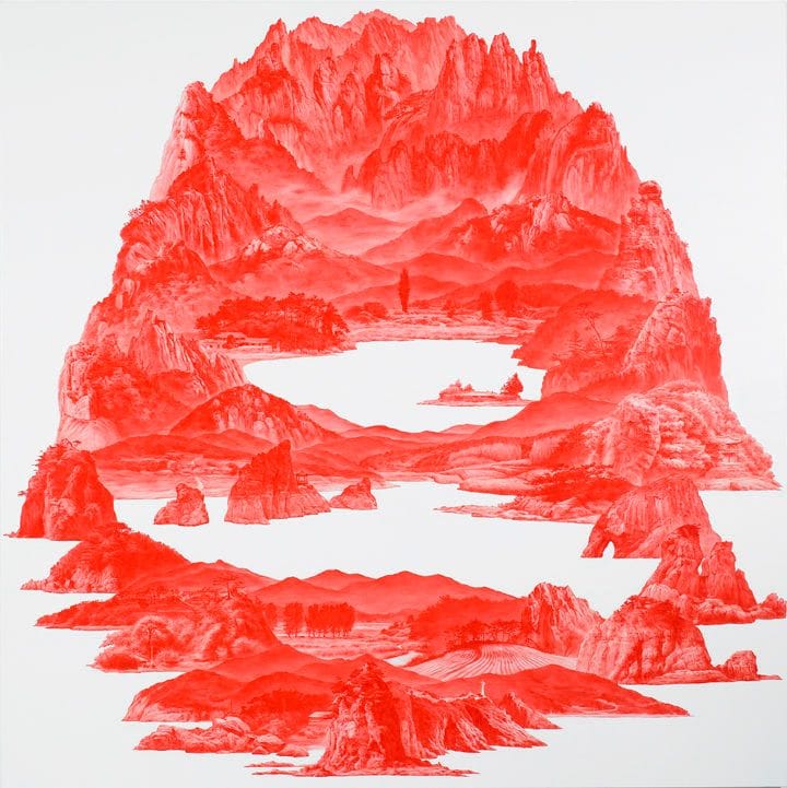 Artwork Title: Between Red-46