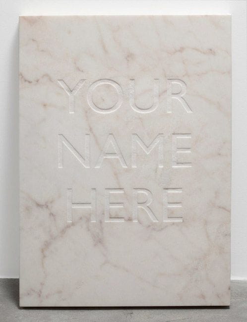 Artwork Title: Your name her
