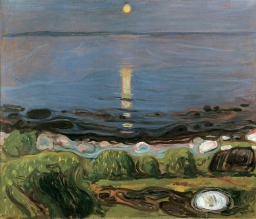 Artwork Title: Summer Night at The Beach