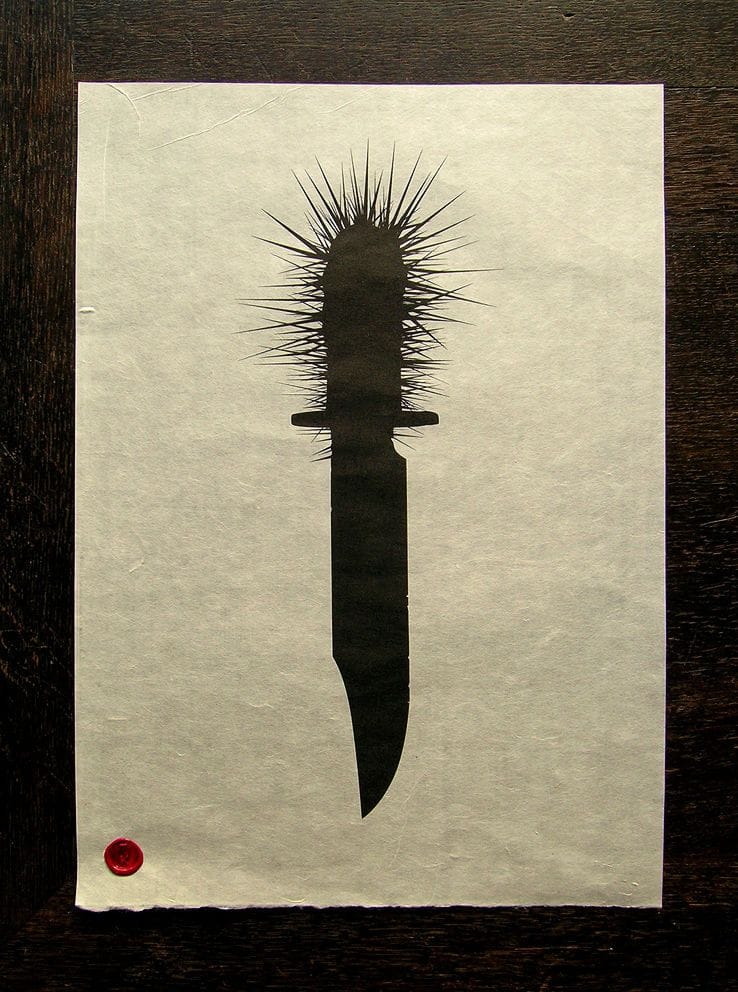 Artwork Title: Rethink Things (knife)