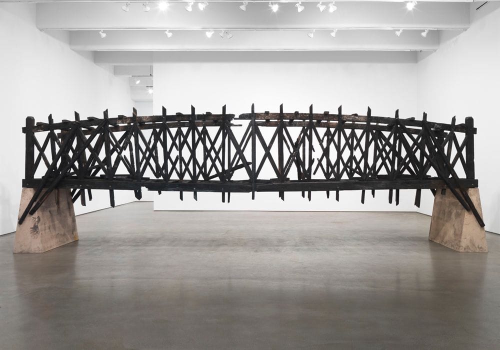 Artwork Title: Burned Bridge
