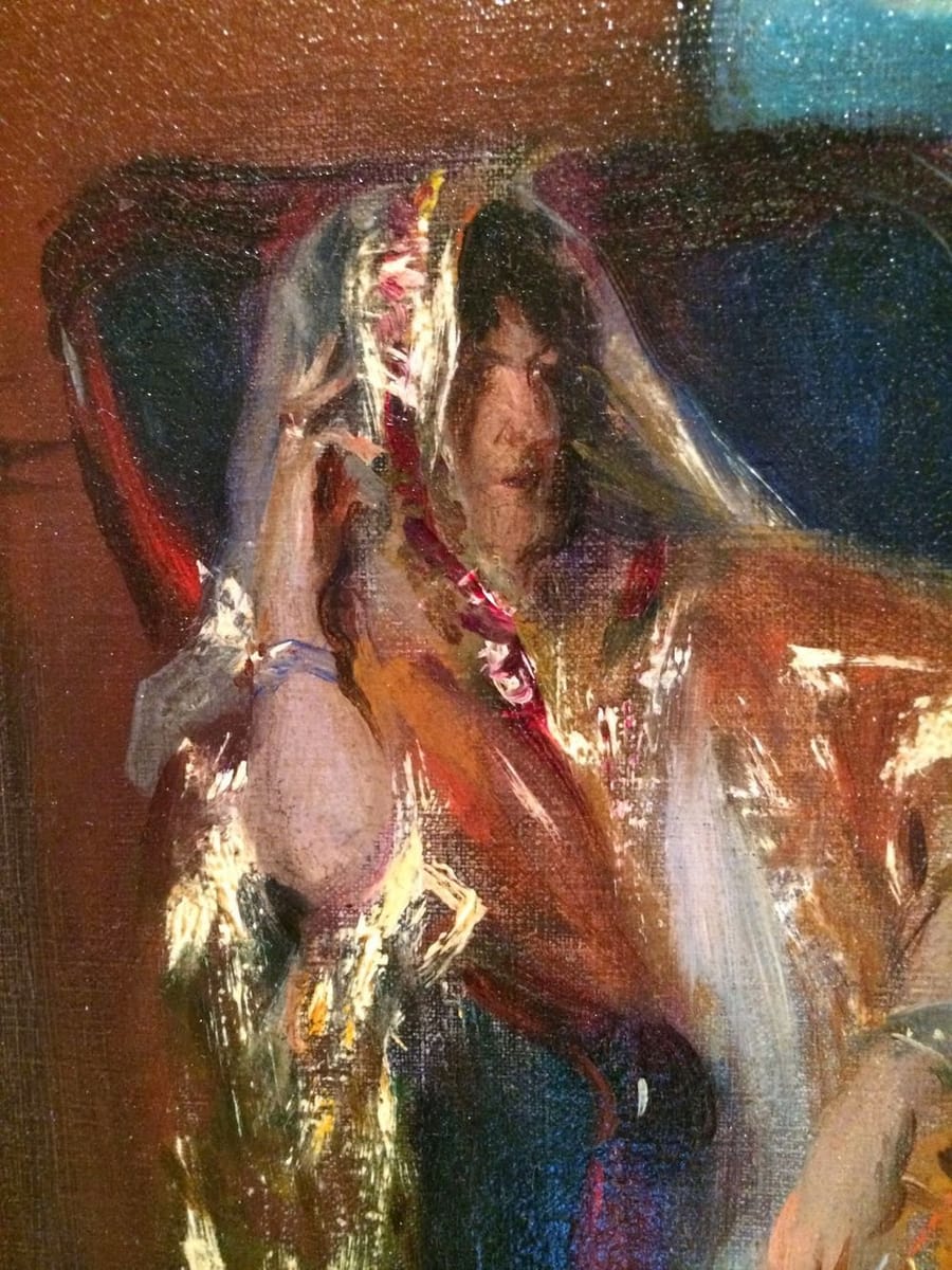Artwork Title: Robert Louis Stevenson and his Wife