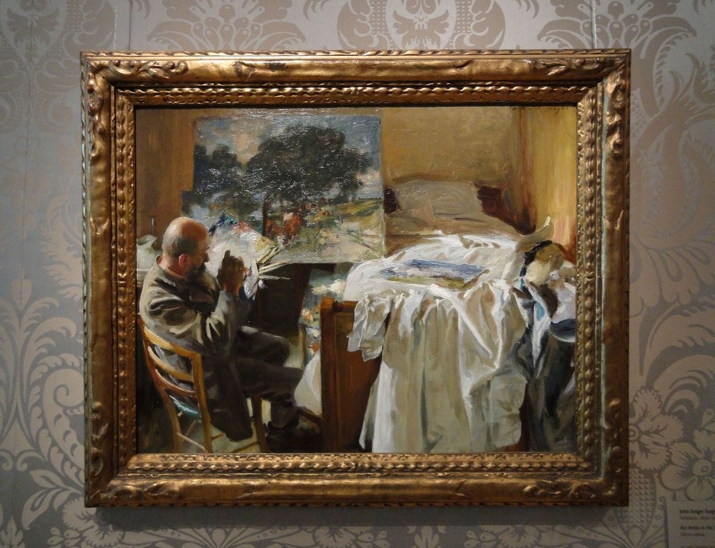 Artwork Title: An Artist in His Studio