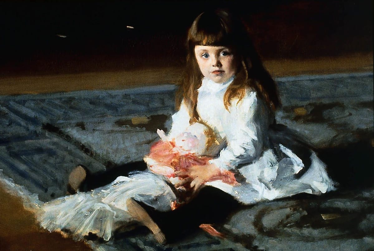 Artwork Title: The Daughters Of Edward Darley Boit