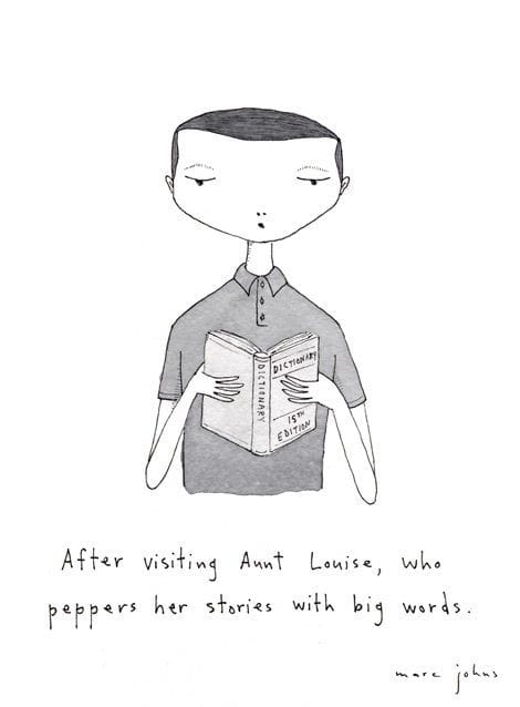 Artwork Title: After Visiting Aunt Louise