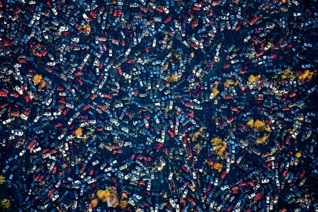 Artwork Title: Auto Salvage Yard, Ayer, Massachusetts
