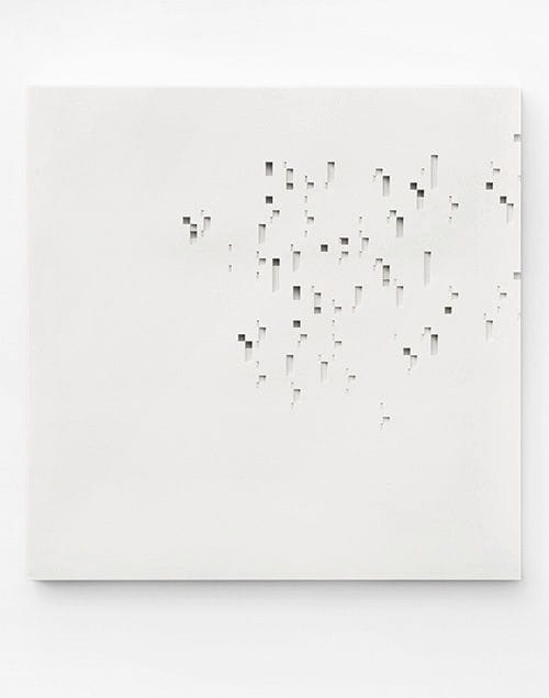 Artwork Title: Form In White (noise Ii)