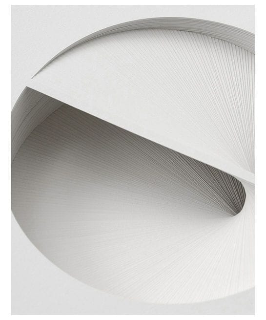 Artwork Title: Form In White (rotation Iv)