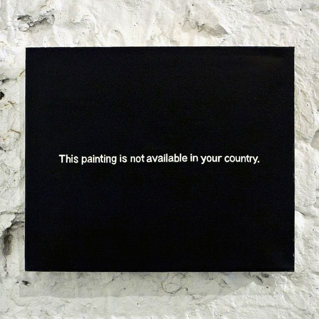 Artwork Title: This Painting Is Not Available In Your Country