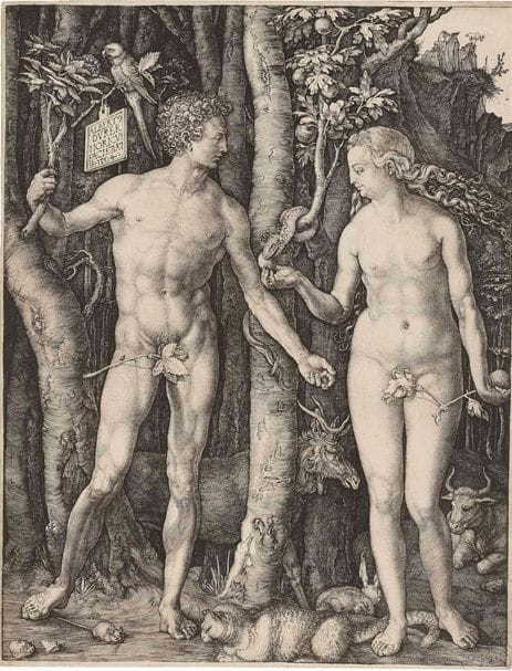 Artwork Title: Adam And Eve