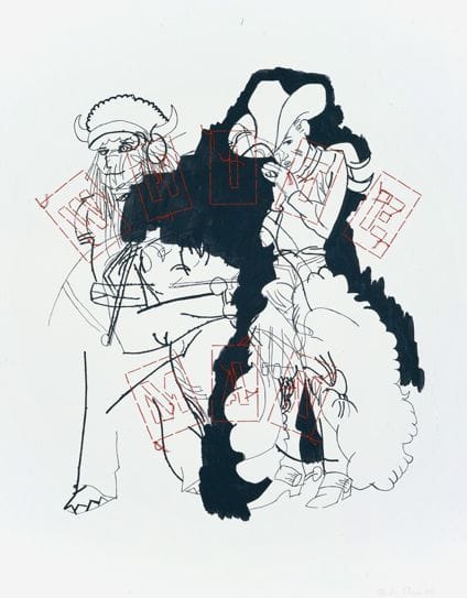 Artwork Title: The White Man