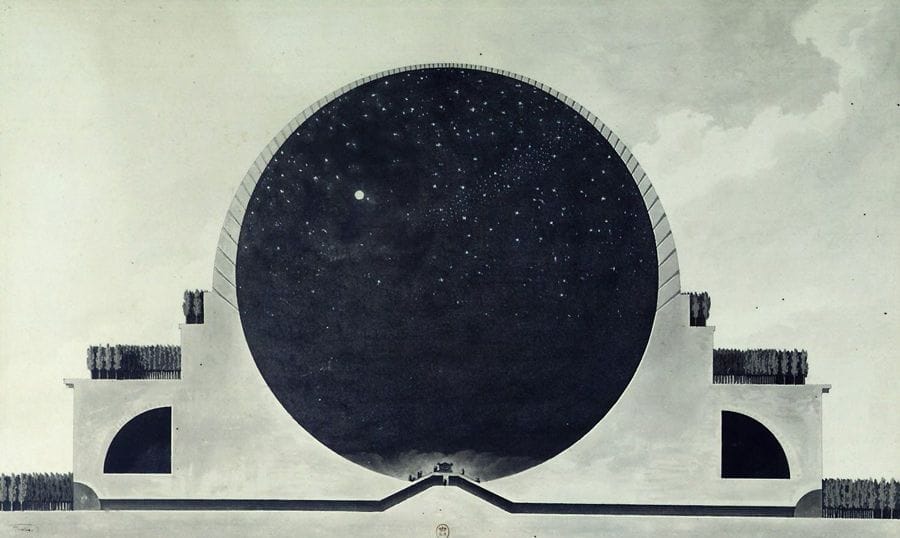 Artwork Title: Coupe Du Cénotaphe De Newton