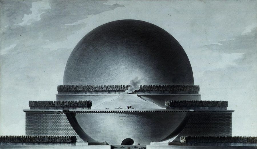 Artwork Title: Cénotaphe De Newton N° 14