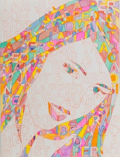 Artwork Title: Portrait #1