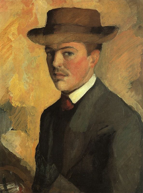 Artwork Title: Self Portrait with Hat
