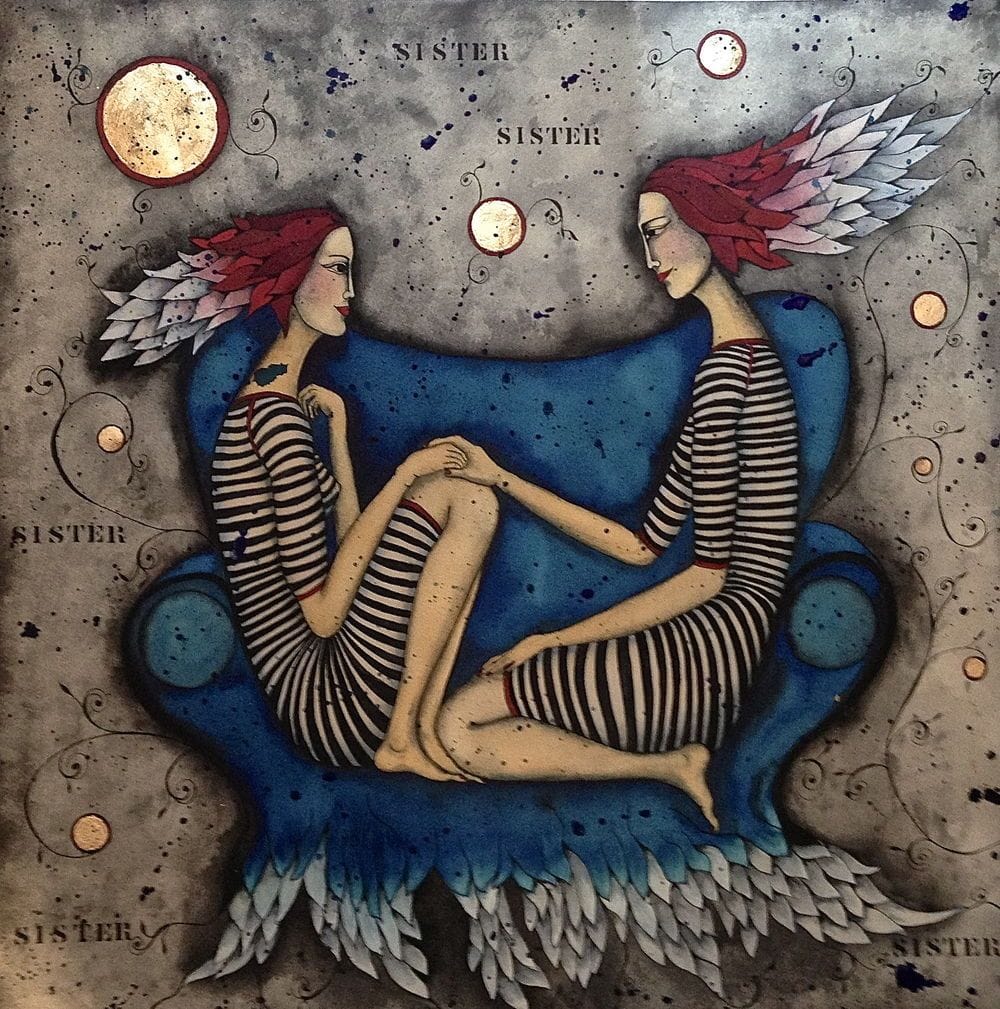 Artwork Title: Sister-sister