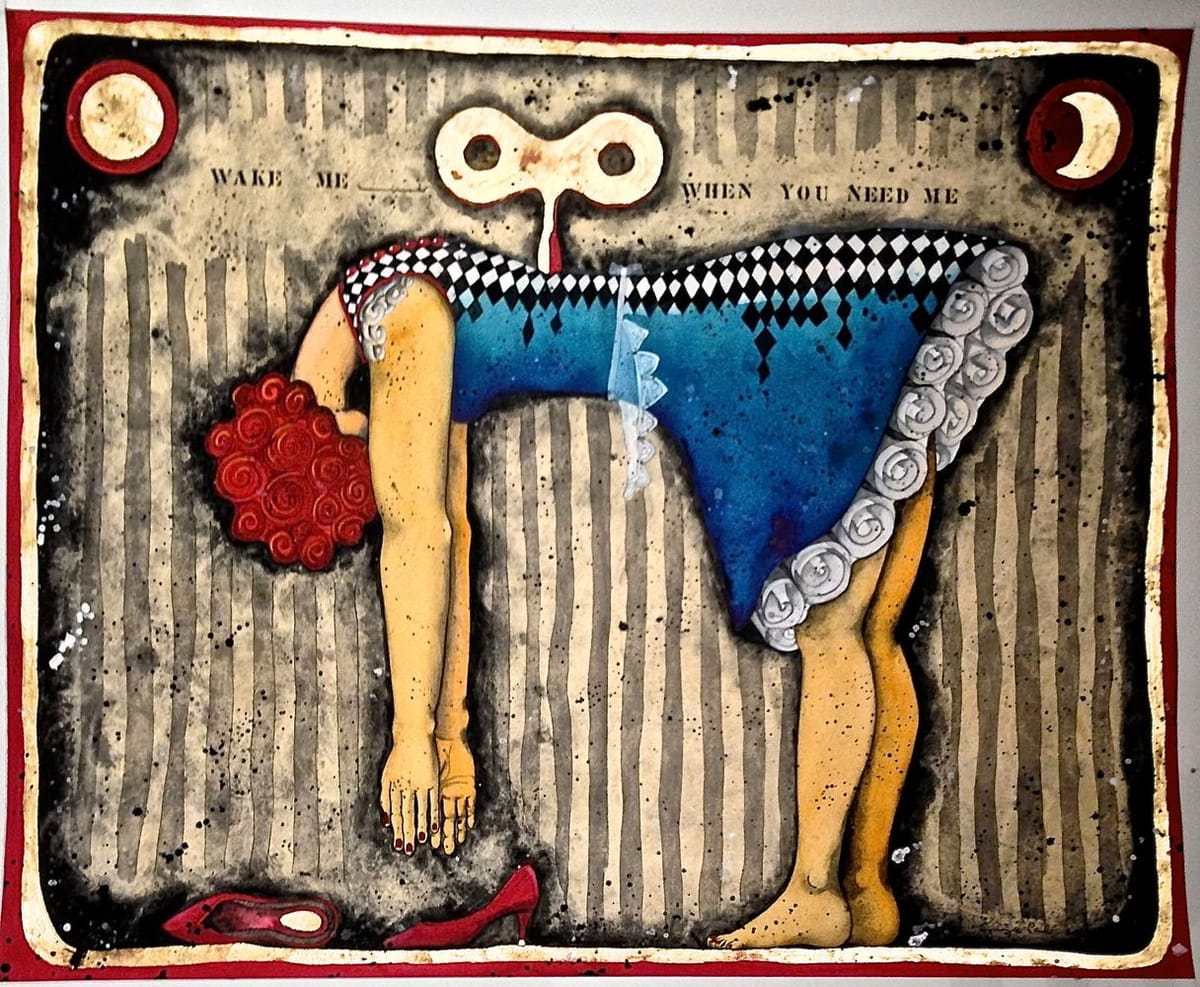 Artwork Title: Wake Me When You Need Me