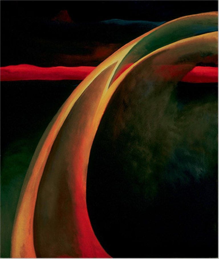 Artwork Title: Red & Orange Streak