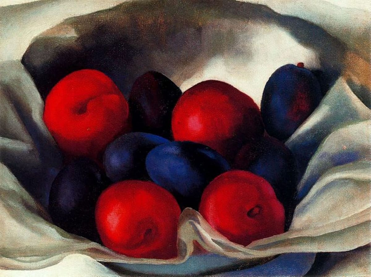 Artwork Title: Plums
