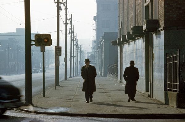 Artwork Title: Two Men In Fog