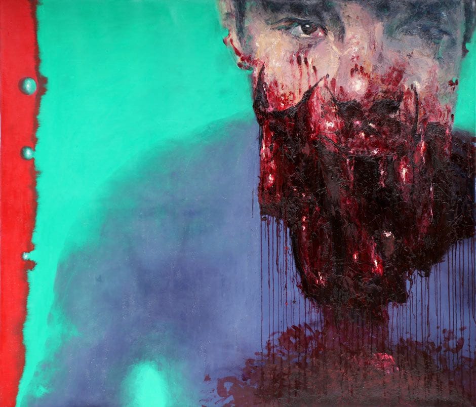 Artwork Title: Portrait Of Hamza Bakkour