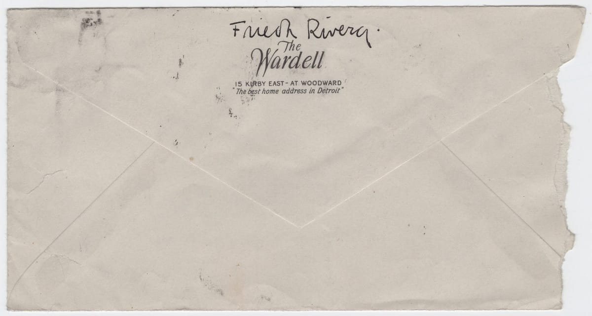 Artwork Title: Letter to Georgia O'Keeffe