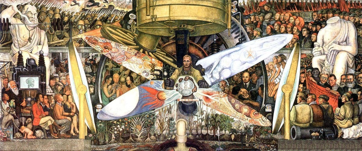 Artwork Title: Man, Controller Of The Universe